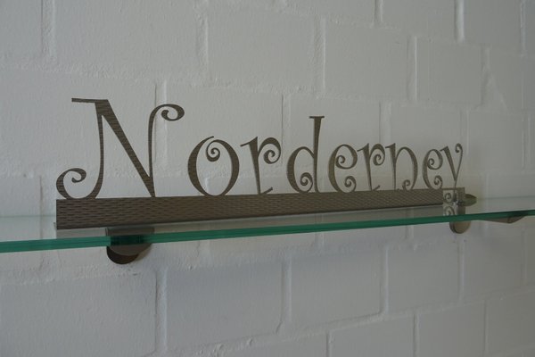Insel-Schriftzug "NORDERNEY"